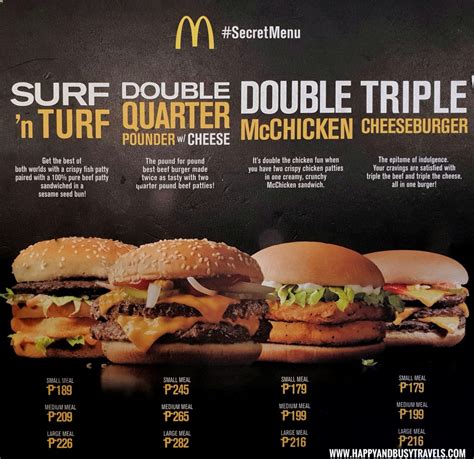 mcdonald's secret menu 2022|mcdonald's secret menu specials.